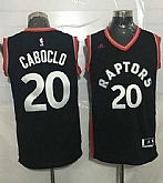 Toronto Raptors #20 Bruno Caboclo Black Stitched NBA Jersey,baseball caps,new era cap wholesale,wholesale hats
